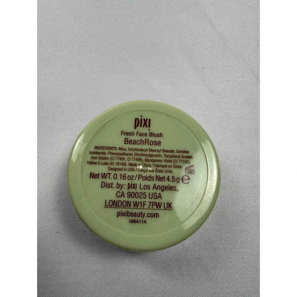 Pixi by Petra Fresh Face Blush BeachRose 0.16oz 4.5g Warm Rosy Powder Blush